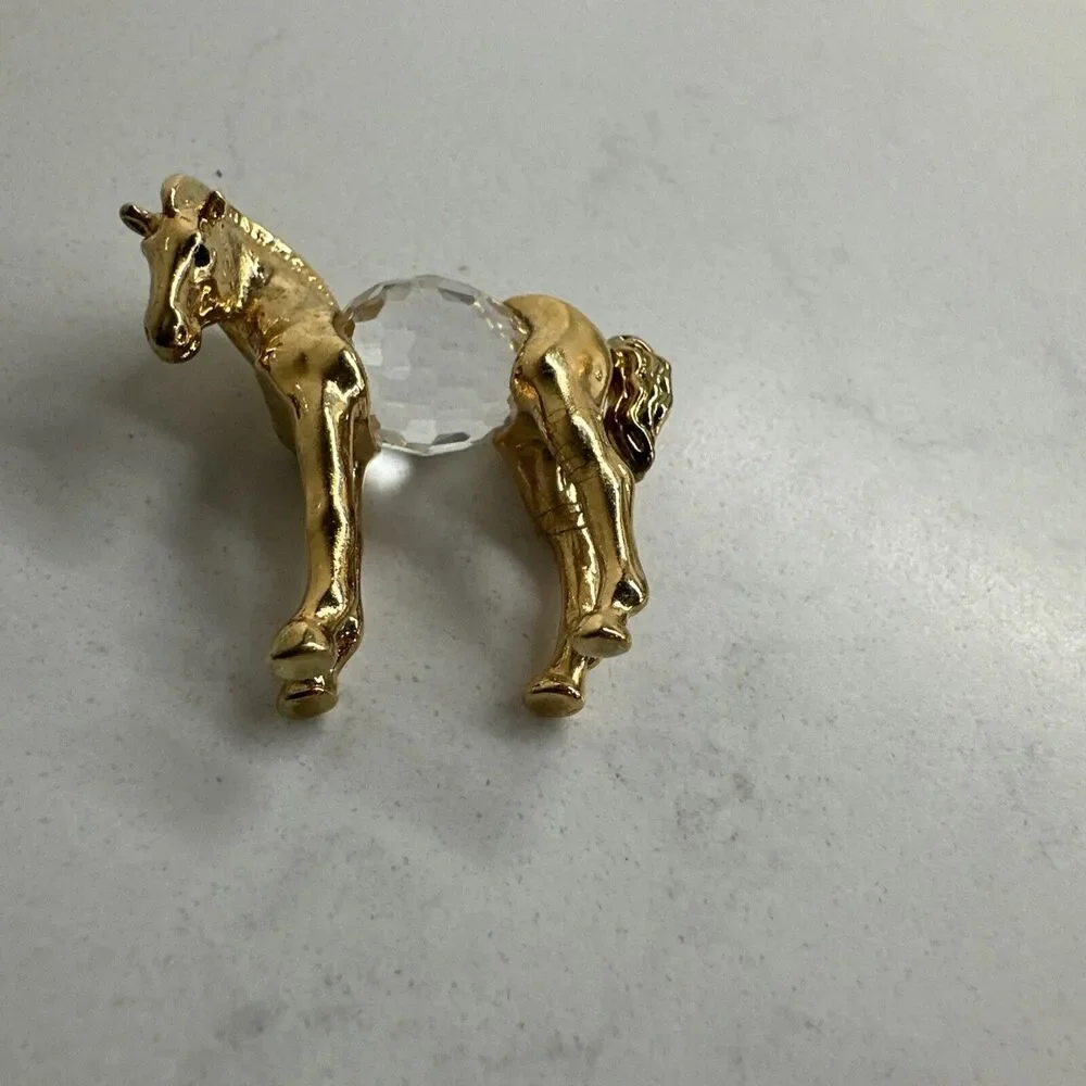 Lencia Austria Star Collection Miniature Crystal Figurine Stocking Stuffer Gift